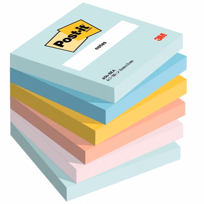 Immagine di Post-it 3M 654-mtdr 100 ff 76x76 beachside