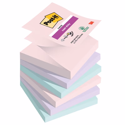 Immagine di Post-it 3M z-notes r330-6SS-ny 90 ff 76x76 soulful