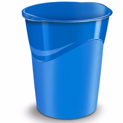 Immagine di Cestino gettacarte GLOSS 14l blu