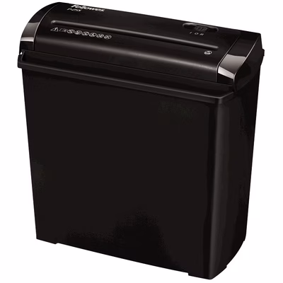 Immagine di Distruggidocumenti a strisce FELLOWES POWERSHRED P-25S livello sicurezza P-1 colore nero