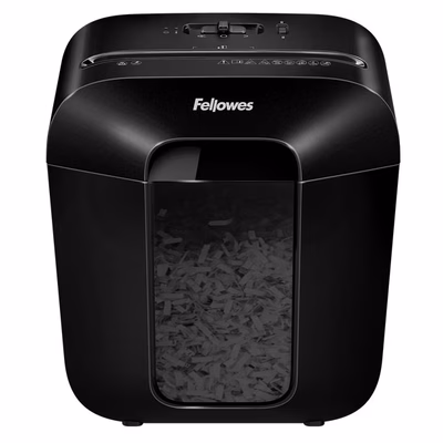 Immagine di Distruggidocumenti a frammenti FELLOWES POWERSHRED LX25 Cross-Cut Shredder livello sicurezza P-4