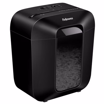 Immagine di Distruggidocumenti a miniframmenti FELLOWES POWERSHRED LX25M Mini-Cut Shredder livello sicurezza P-4
