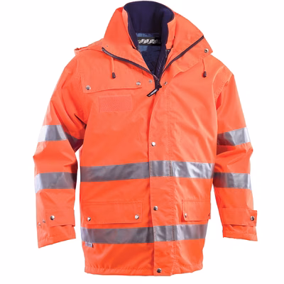 Immagine di Parka P&P LOYAL WINTER triplo uso ad alta visibilità colore arancio taglia XL