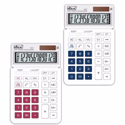 Immagine di Calcolatrice da tavolo ELICA 7297 12 cifre
