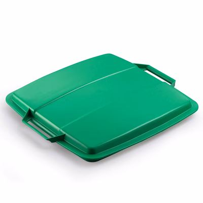 Immagine di Coperchio in PPL per bidone DURABLE Durabin 90 verde