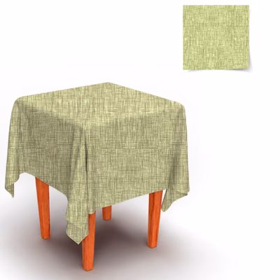 Immagine di Coprimacchia Airlaid in carta a secco MCR 100x100 Filo colore verde lime 100 pezzi