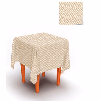 Immagine di Coprimacchia Airlaid in carta a secco MCR 100x100 Yuta colore beige 100 pezzi