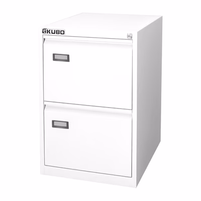 Immagine di Classificatore metallico KUBO 2 cassetti bianco