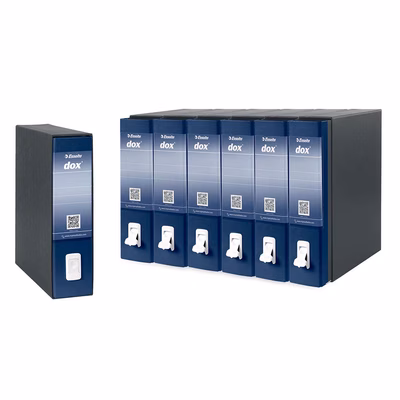 Immagine di Raccoglitore DOX1 cm 8 commerciale blu