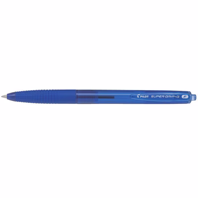 Immagine di Penna a sfera a scatto colore blu PILOT SUPERGRIP G punta fine mm 0,7