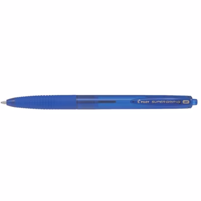 Immagine di Penna a sfera a scatto colore blu PILOT SUPERGRIP G punta media mm 1