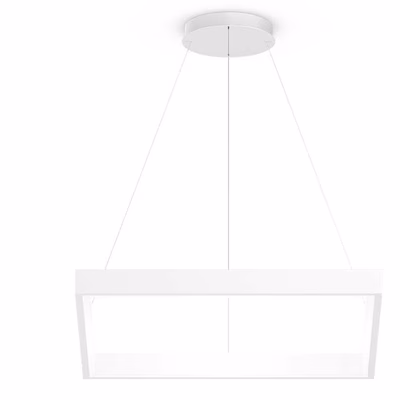 Immagine di Lampada a sospensione XAL INO 750 SQUARE colore bianco 4000°k