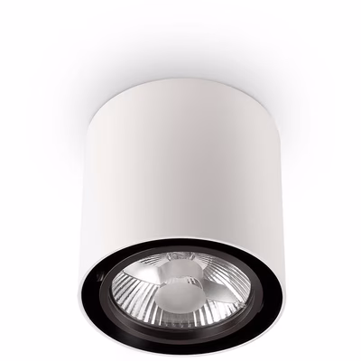 Immagine di Plafoniera MOOD tonda H15 bianco