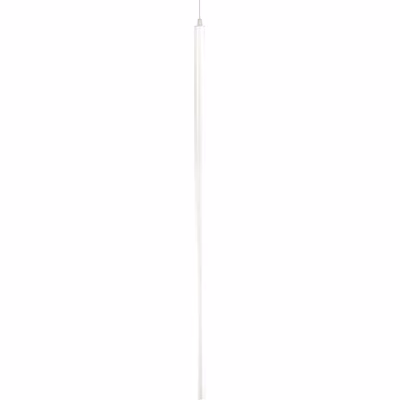 Immagine di Lampada a sospensione IDEAL LUX ULTRATHIN colore bianco sezione tonda Ø cm 3 h cm 100