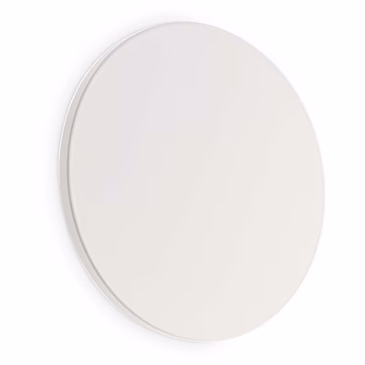 Immagine di Lampada a parete IDEAL LUX COVER AP D20 ROUND colore bianco IP20