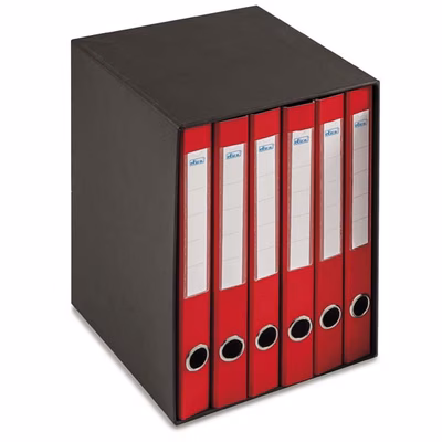 Immagine di Gruppo 6 cartelle ELICA due anelli tondi mm 25 ros