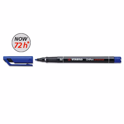 Immagine di Pennarello permanent STABILO OHPen universal Medio colore blu