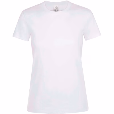 Immagine di T-shirt manica corta girocollo donna SOL'S REGENT colore bianco taglia XXL