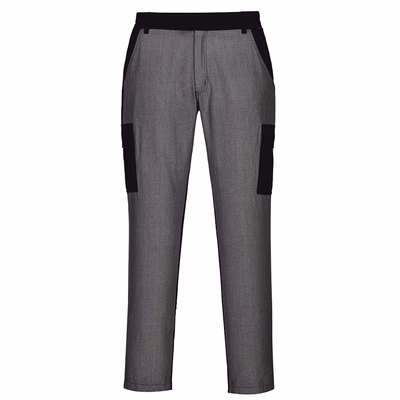 Immagine di Pantaloni combat con parte anteriore resistente al taglio PORTWEST CR40 colore nero taglia M