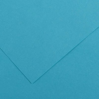 Immagine di Cartoncino canson colorline cm 50x70 g220 blu turchese risma da 25 fogli