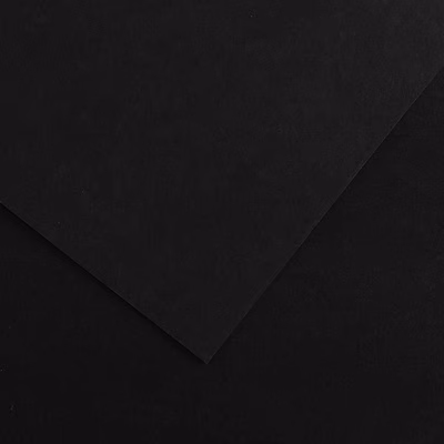 Immagine di Cartoncino canson colorline cm 50x70 g220 nero risma da 25 fogli