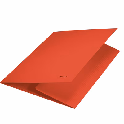 Immagine di Cartella in cartoncino riciclato 3 lembi LEITZ RECYCLE f.to A4 colore rosso