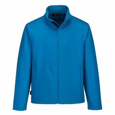 Immagine di Softshell print & promo da uomo (2l) PORTWEST TK20 colore celeste taglia XXL