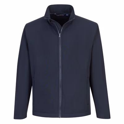 Immagine di Softshell print & promo da uomo (2l) PORTWEST TK20 colore blu navy taglia XXXXXL