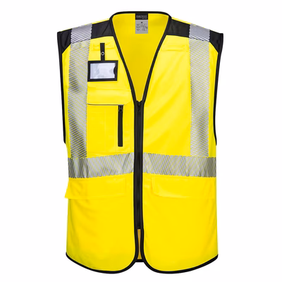 Immagine di Gilet PW3 Hi-Vis Executive colore giallo/nero taglia XXXXL