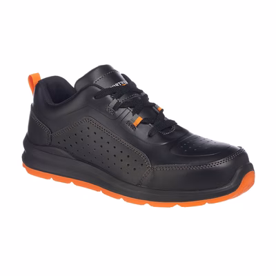 Immagine di Calzatura bassa PORTWEST FC09 S1P nero/arancione taglia 47
