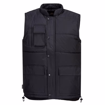 Immagine di Gilet classic PORTWEST S415 colore nero taglia XXXXL