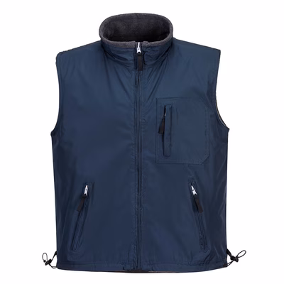 Immagine di Gilet imbottito reversibile rs PORTWEST S418 colore blu navy taglia XXXXL