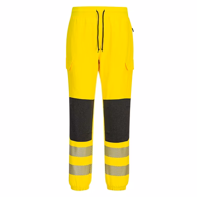 Immagine di Pw3 flexi jogger hi-vis PORTWEST KX346 colore Yellow/Black taglia XXL