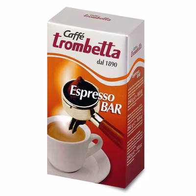Immagine di Caffè TROMBETTA espresso per moka pacchetto da 250 grammi