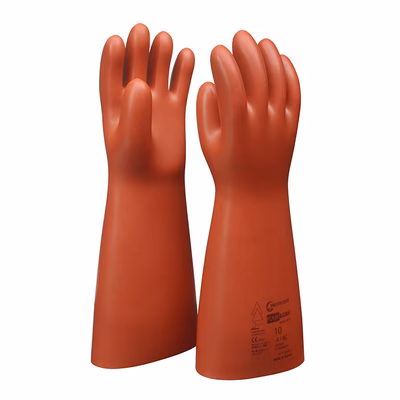 Immagine di Guanti composite REGELTEX FLASH & GRIP arco elettrico classe 0 lunghezza cm 41 taglia 8 - paio