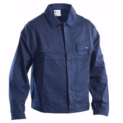 Immagine di Giubbino P&P LOYAL LINEA STANDARD 100% cotone massaua sanforizzato da 260 gr/m² colore blu taglia 42