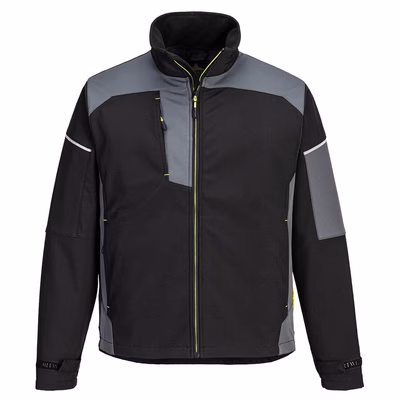 Immagine di Softshell (3l) PORTWEST PW378 colore Black/Zoom Grey taglia XXXL