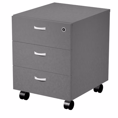 Immagine di Cassettiera su ruote 3 cassetti ARTEXPORT BLADE colore antracite