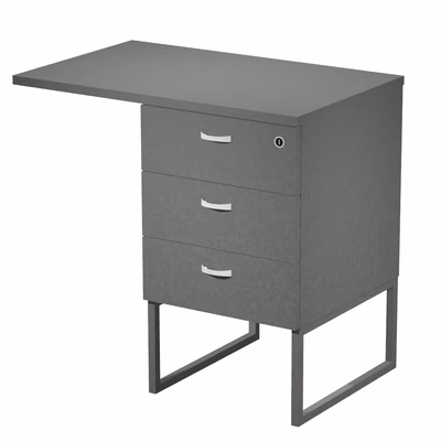 Immagine di Cassettiera ARTEXPORT BLADE con top telaio antracite scocca antracite