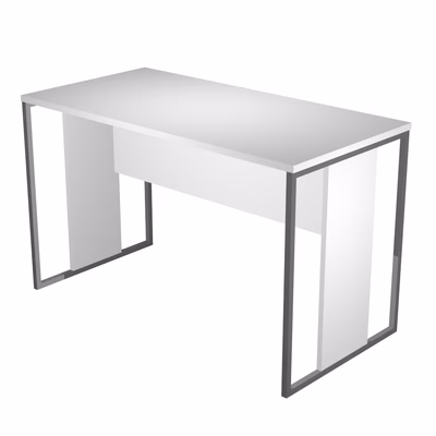 Immagine di Scrivania ARTEXPORT BLADE L120xP60 cm struttura antracite piano bianco