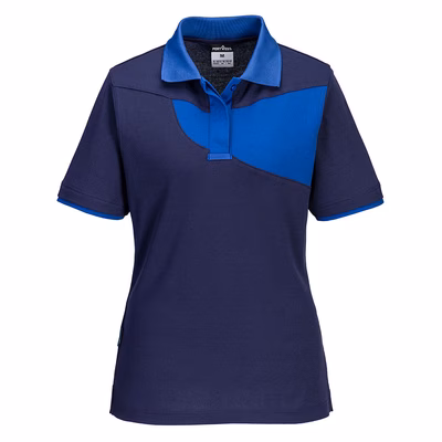 Immagine di Polo da donna pw2 PORTWEST PW219 colore Navy/Royal taglia XXL