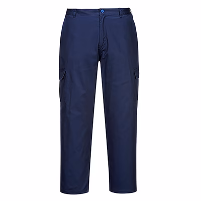 Immagine di Pantalone ESD antistatico PORTWEST AS11 colore blu navy taglia M