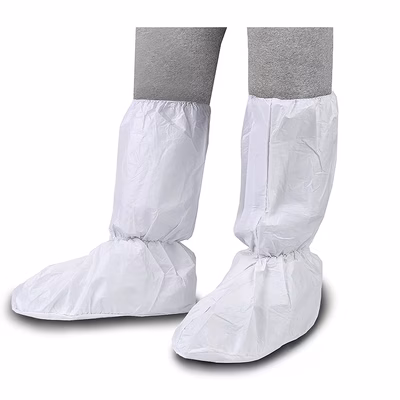 Immagine di Gambale EQUAL tessuto laminato 55 g/m² con lacci alle caviglie colore bianco