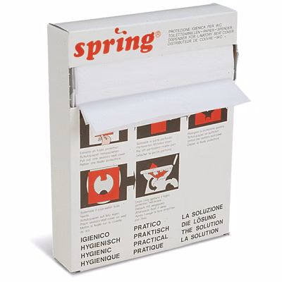 Immagine di Carta copriwater MAR PLAST MINI scatola da 200 ff