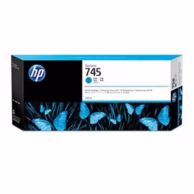 Immagine di Inkjet HP 745 F9K03A ciano 300 ml