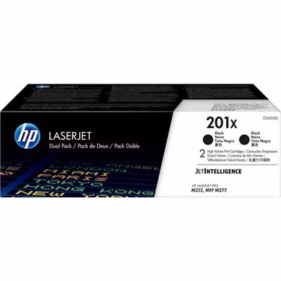 Immagine di Toner Laser HP 201X CF400XD nero 2800 copie - 2pz