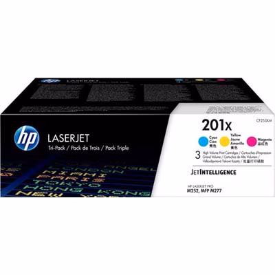 Immagine di Toner Laser HP 201X CF253XM colore 2300 copie -3pz