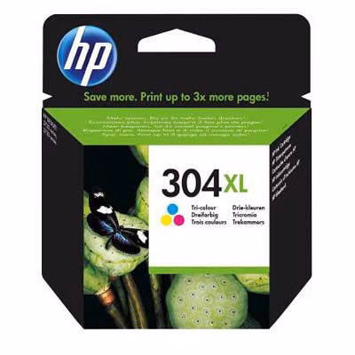 Immagine di Inkjet HP 304XL N9K07AE colore 300 copie