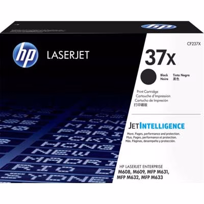 Immagine di Toner Laser HP 37X CF237X nero 25000 copie