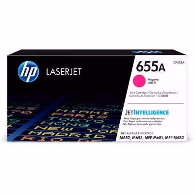 Immagine di Toner Laser HP 655A CF453A magenta 10500 copie